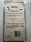 2 New Ridgid 47745 Alloy Steel Universal Right Hand Pipe Die 1 2 -3 4  Npt 
