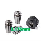 3pcs 3 175mm Er11 Collets  1pc Er11a Clamp Nut For Cnc Router Milling Chuck New