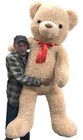 Giant Teddy Bear 6ft Huge Stuffed Animal Soft New Big Plush  Weighs 25 Pounds