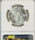 1997 Vatican Silver 500 Lire World Youth Conference Ngc Ms 69 Rare Top Pop 1