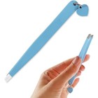 Expert Stainless Steel Slant Tip Tweezer Precision Eyebrow Hair Removal New