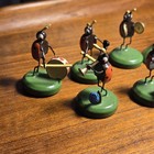 Vintage Erzgebirge Miniature Figures - Lady Bug Ladybug Band 1  Wood Instruments