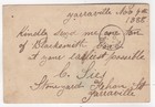 1888 Nov 7th  Postal Card  Yarraville To Melbourne 