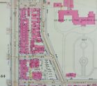 Antique 1916 Hamilton Heights Manhattan New York City Ny Land   Street Map