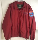 Vintage Mrs Budweiser Red Jacket Size Large     read   