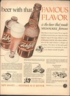1939 Vintage Ad For Schlitz Beer retro Bottle Rare 2-pgs   032420