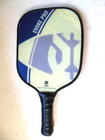 Onix Evoke Pro Pickleball Paddle Blue Composite Midweight Used Grip Edge Guard
