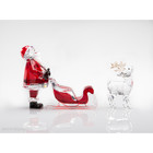 Swarovski Christmas Xmas Santa Figurines Claus   Reindeer   Sleigh 2016