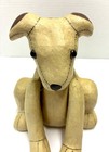 Vintage Paper Mache Dog Toy Figurine Sweet Puppy Movable Legs Original Paint