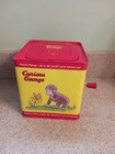 Vintage Schylling Curious George Jack In The Box Tin Classic Kids Musical Toy