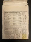 Mccalls 3511 Pattern Dress Blouse Coat Skirt Size 12 Misses Precut Vintage 
