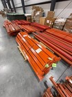 Used Pallet Racking Teardrop Beams Industrial Warehouses Heavy Duty - 8ft