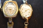 Ladies Gold Filled Wristwatches From 1950 Circa Lot Of 5    a