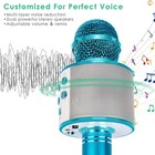 Wireless Bluetooth Karaoke Microphone For Kids     Portable Mic Speaker Recorder