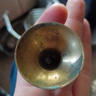 Brass Bugle Mouthpiece Unpolished Brass Finish