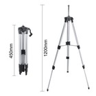 Universal Tripod For Laser Level  1200mm Height Adjustable Steel Alloy Holder 
