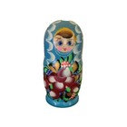 Beautiful Russian Wood Matryoshka Nesting 4 Dolls 6 5  Tall  Made In Russia