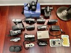 Vintage Camera Lot Canon Minolta Olympus Yashica Kodak 35mm   Digital Cameras