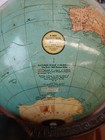 Vintage Rare Depression Era 1932-1935 George F Cram Terrestrial 9    Desk Globe