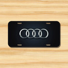 Euro Rings Audi Sports Car Vehicle License Plate A3 A4 A6 A7 A8 Tt Auto Car New 
