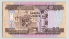 Solomon Islands 20 Dollars 1981  P-8 Monetary Authority  A 1 221069  Qeii  A2