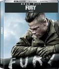 Steelbook Fury  4k Uhd   Blu-ray   Digital  New