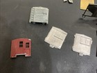 Box Of Vintage Ho Metal Freight Car Parts