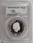 2014-p Australia Eagle High Relief Pcgs Pr70 Signed Mercanti  1071 