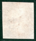 Penny Black 1840 Qv Stamp Gb Sg 2 1d Plate 6  bg  Light Mx Used Cat   400  Rbr53