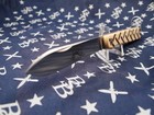 Gec Farm   Field 962125 Tractor Knife  Traction Jigged Muslin Micarta