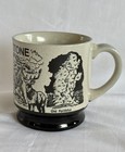 Vintage Yellowstone National Park Old Faithful Speckled Stoneware Japan Mug