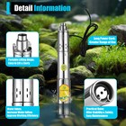 Dc 24v Solar Water Pump Deep Well Submersible Pump Bore Irrigation 88 Gpm 370w
