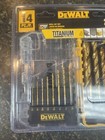 Dewalt Dw1341 14-piece Titanium Speed Tip Drill Bit Set - Brand New   Sealed