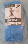 New Tck Lot 3 Pr Baseball Ultimate Socks Size Med Lt Blue Eu 36-42