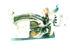 Vintage B  Eldredge  Automatic National Sewing Machine Company