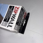 Zipwall 1-1 2 In  X 7 Ft  Standard Plastic Barrier Zipper  2-pack 