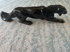 Vintage Ceramic Stalking Black Panther