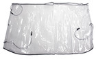 Cartshield Clear Portable   Foldable Universal Golf Cart Windshield For Rain