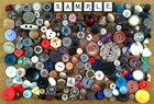 250  Mixed Craft Button Lot Sampler Bulk Variety Vintage Modern Sewing Diy Craft