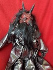 Santeria   Vodou   Curanderismo Outside Art Silver Suit Devil Raven Shaman Doll