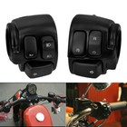 1  Motorcycle Handlebar Control Switches W  Wiring Harness Kit For Harley