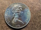 T2  Ascention Island 1978 Crown  Free Prompt Shipping  Toned 