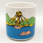 Vintage Coffee Cup Mug 1985 United China   Glass It s All In The Water 