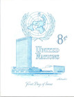 Vintage Fdc United Nations Nyc Pmk Scott  64 United Nations Seal C1958