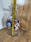 Vintage Disney Mickey Minnie Mouse Donald Duck Juice Carafe 9  Tall