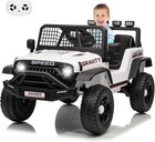 12v Kids Electric Ride On Car Toy Dual Drive Wheels Battery Power Truck W remote