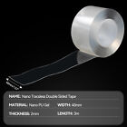 Tape Nano Transparent Traceless Washable Adhesive Invisible Strong Double Sided