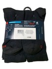 Hanes   Men   s 7-pairs Black Crew Socks  Freshiq  - Comfortblend    Shoe Size 6-12