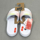 Nike Victori One Womens Tie-dye Print Slides Cv9676-500 Size 6 New