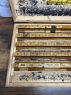 Antique Excelsior Sign   Price Marker Advertising Stamp Set Vintage